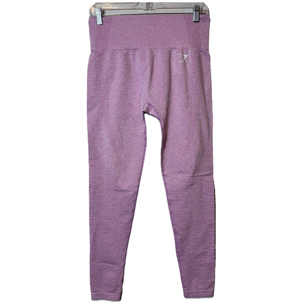 Gymshark Vital Seamless Leggings Light Pink Gym Training Yoga Pink Women’s Sz M